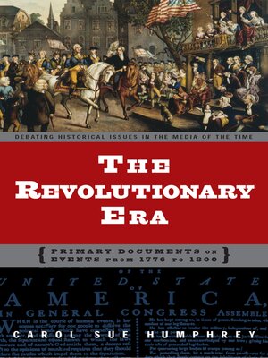 cover image of The Revolutionary Era